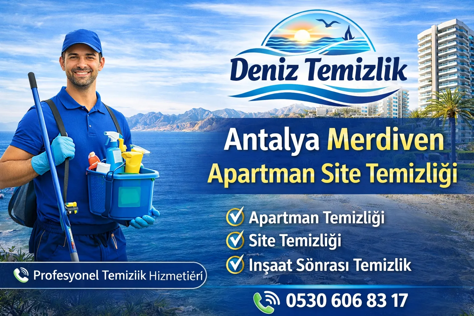 Antalya Merdiven Apartman Site Temizliği | Muratpaşa’da Profesyonel Hizmet